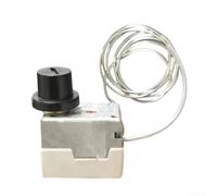 Hosrivae Thermostat, interrupteur haute limite, réinitialisation manuelle, protection de la température de coupure de sécurité, 110 °C/250 °C/320 °C, métal ABS 7 cm, blanc pour four friteuse (320)