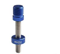 Hosrivae Tige d'assistance anti-chute pour le pédalier pour l'entretien - Outil de fixation de manchon inférieur en acier et alliage d'aluminium, aide à la réparation compacte et légère pour (bleu)