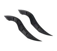 Hosrivae Toit de voiture 3D pour klaxons avec motif dragon et taureau pour modification extérieure et look personnalisé pour véhicules modernes (noir)