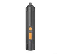 Hosrivae Tournevis 3,6 V sans fil, batterie au lithium portable avec lumière LED, montage de meubles et réparation à domicile, noir (avion à faible coût)