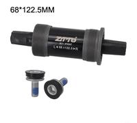 Hosrivae Trou carré pour pédalier de vélo pour vélo de route et VTT, largeur de coque de 68 mm avec longueur de broche 118/120/122,5/124,5/127,5 mm, roulements scellés, BC 1,3 (68 x 127,5 mm)