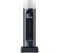 Hosrivae Ventilateur tour sans pales avec télécommande, ventilateur de bureau USB à 6 vitesses avec refroidissement par brume, humidificateur de 230 ml, refroidisseur d'air oscillant silencieux de 36