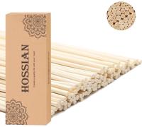 Hossian 21CM Bâtons de Diffuseur de Roseaux - 100pcs Naturel Canne en Bois Huile Essentielle diffuseur de Roseau Home diffuseur de Roseau pour Le