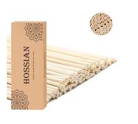 Hossian 21CM Bâtons de Diffuseur de Roseaux - 100pcs Naturel Canne en Bois Huile Essentielle diffuseur de Roseau Home diffuseur de Roseau pour Le