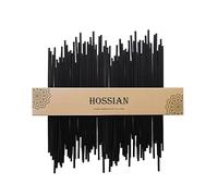 HOSSIAN Lot de 50 bâtons diffuseurs de roseaux en Fibre Noire - 25cm - Recharge pour diffuseurs de roseaux, décoration de Bureau, décoration