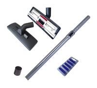 Hossi's Wholesale Tube télescopique Chrome 35mm Compatible avec Kärcher NT 361 Eco ... en kit avec suceur d'aspirateur & 5 bâtons de Parfum