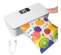 Hossom Mini Scelleur, Scelleuse De Sacs Rechargeable Avec Écran Led