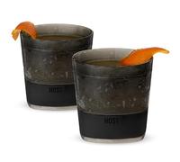 Host Lot de 2 gobelets réfrigérants à double paroi pour whisky, bourbon et scotch - 266 ml - Fumé