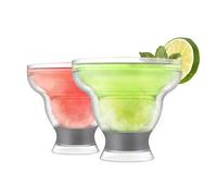 Host Lot de 2 gobelets réfrigérants à Double paroi pour Whisky, Bourbon et Scotch - 266 ML - Fumé