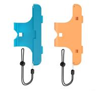 Host Lot de 2 poignées de jeu simples pour Nintendo Switch 2 - Accessoires de console de jeu gauche et droite - Bleu-orange