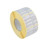 Hostelnovo - 1000 étiquettes adhésives pour congélateur en rouleau - Sortir ensemble à froid - Usage domestique, hôtellerie et industrie - 47 x 40 mm