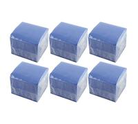 Hostelnovo - 600 serviettes de table bleues - Papier jetable - Micropoint - 10 x 10 cm (pliées) et 20 x 20 cm (dépliés) - Idéal pour les événements de restauration, les bars et les fêtes
