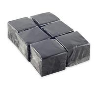 Hostelnovo - 600 unités de serviettes noires de table - Papier jetable - Micropoint - 10 x 10 cm (pliées) et 20 x 20 cm (dépliées) - Idéal pour les événements de Catering, bars et Fêtes