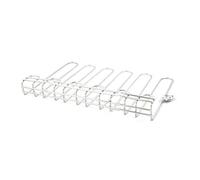Hostelnovo - Crochet de verres pour plafond et mur - Support pour verres à vin suspendu idéal pour bar ou restaurant - Capacité de 20 verres sur 6 rails - Acier inoxydable