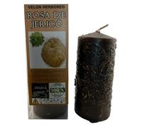 HOSTENATURA Voile herboréale rose de Jéricho 14 x 6 cm | Voile ésotérique d'espoir, de changement et de protection | Rituel pour chance, renouveau personnel et ouverture de chemins | Fabrication