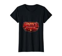 Hostile Uterus Pro Choice, féministe, Droits des Femmes, colère et Amusement T-Shirt Graphique avec Valeur, Femme, Noir, XS