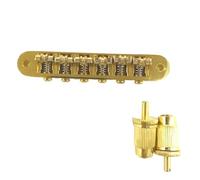 hostitution De Pont De Guitare Pont De Cordes Réglable Avec Roulements À Billes Pour Guitare Électrique LP(Gold)