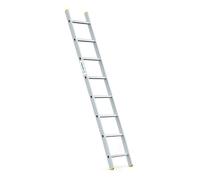 HOSTRÖM Echelle Simple StablePro 8 marches en Aluminium, légère et Durable, Hauteur de Travail maximale 3,2m, Garantie 5 Ans, Charge maximale 150kg