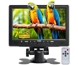 Hosyond Mini moniteur portable 7" TFT LCD 1024 x 600 HDMI pour PC/TV/appareil photo/jeux/Raspberry Pi