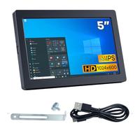 Hosyond Mini Moniteur USB C 1024 x 600 IPS de Type C pour Ordinateur Portable Windows 7/8/10/11