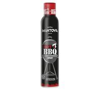 Hot BBQ Spray Frères Mantoue, Huile de tournesol haute oléique au goût BBQ épicé, Huile de pulvérisation pour barbecue, spray de cuisine, convient aux végétaliens, zéro gaspillage et doses précises.