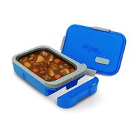 Hot Bento PLUS - Lunch Box Chauffante Électrique Portable avec Batterie USB-C Amovible | Chauffe-Repas en 10 Min | Gamelle Chauffante pour Bureau, Voiture, École et Voyages | 994 ml | Bleu Océan