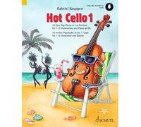 Hot Cello 1: 16 leichte Popstücke in der 1. Lage. Violoncello (2. Violoncello ad libitum).