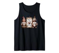 Hot Chocolate Christmas GNOME Graphic for Women Cute Xmas Débardeur
