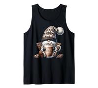 Hot Chocolate GNOME Dad for Cocoa Lover and Sweater Weather Débardeur