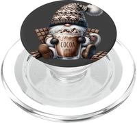 Hot Chocolate GNOME Dad for Cocoa Lover and Sweater Weather PopSockets PopGrip pour MagSafe