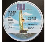 HOT CHOCOLATE - HOT CHOCOLATE / YOU'LL NEVER BE SO WRONG