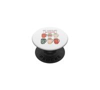 Hot Chocolate Season Cozy Winter Mug Lover Apparel PopSockets PopGrip Adhésif