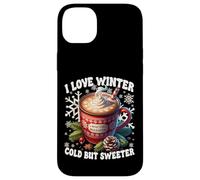 Hot Cocoa Mug for Hot Chocolate Lover Cute Winter Sayings Coque pour iPhone 14 Plus