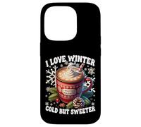 Hot Cocoa Mug for Hot Chocolate Lover Cute Winter Sayings Coque pour iPhone 14 Pro