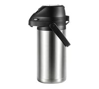 Hot Cold Tumbler - Coffee Carafe | Maintains Ideal Temperature | Push Button 1900ml Vacuum Insulated Leakproof | For Commuting Office School Camping Travel Home One-Handed Use