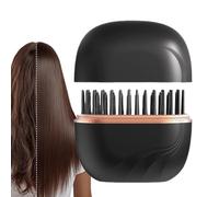 Hot Comb | Mini fer à lisser 2 en 1 | Fer à lisser sans fil à chauffage rapide des années 30, rechargeable, 3 réglages de chaleur, coques anti-brûlure, pour types de cheveux, voyage, utilisation