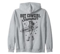 Hot Cowgirl Summer Howdy Surfing Vibes Sweat à Capuche