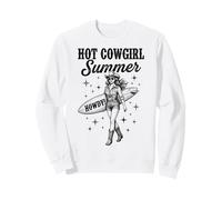 Hot Cowgirl Summer Howdy Surfing Vibes Sweatshirt