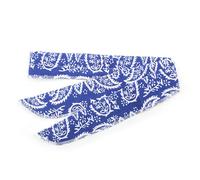 Hot Day Outdoor Chiens Chats Bandana rafraîchissant avec fleur imprimée Longueur réglable Collier de refroidissement pour chien