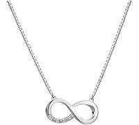 Hot Diamonds Hot Diamonds Sterling Silver Infinity Pendant Necklace