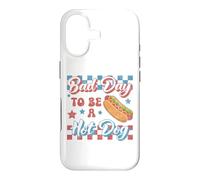 Hot Dog Bad Day to Be A Hot Dog Vintage du 4 Juillet Coque pour iPhone 17
