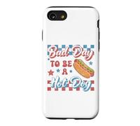 Hot Dog Bad Day to Be A Hot Dog Vintage du 4 Juillet Coque pour iPhone SE (2020) / 7/8
