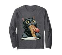 Hot Dog Chat Saucisse Hot-Dog Chaton Hotdog Manche Longue