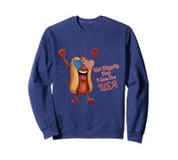 Hot Dog du 4 juillet pour les feux d'artifice et la fierté américaine Sweatshirt