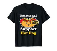 Hot-dog Emotional Support Funny Comfort Food Hot Dog T-Shirt