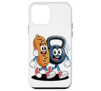 Hot Dog Et Kettlebell Ami Drôle Fitness Gym Coque pour iPhone 12 Mini