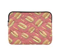 Hot Dog - Housse souple sans couture pour ordinateur portable avec fermeture éclair 33 cm, 35,6 cm, hommes et femmes