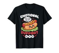 Hot Dog Kawai Soutien émotionnel Fast Food T-Shirt