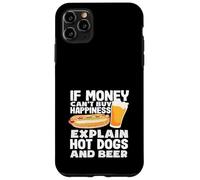 Hot Dog Lover Happiness Hot-dogs et bière Coque pour iPhone 11 Pro Max
