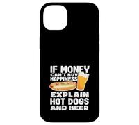 Hot Dog Lover Happiness Hot-dogs et bière Coque pour iPhone 14 Plus
